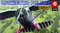 Dwa modele do sklejania samolot RWD-6 + PZL P.11c Plastyk S 066 — ujęcie 2