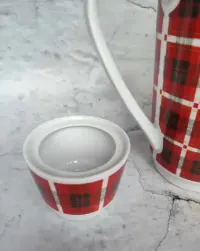 Dzbanek -  Winterling Szkocka krata vintage — ujęcie 2