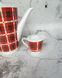 Dzbanek -  Winterling Szkocka krata vintage — ujęcie 3