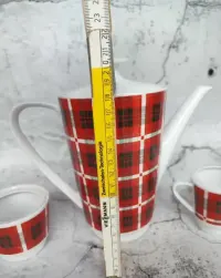 Dzbanek -  Winterling Szkocka krata vintage — ujęcie 4