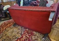 Ekskluzywny komplet klubowy z lat 20. XX wieku | Sofa + Fotel — ujęcie 3