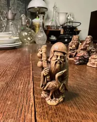 Figurka dekoracja chiński mędrzec dekoracja 902 — ujęcie 2