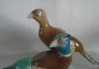 Figurka porcelanowa Bażanty firmy Metzler & Ortloff — ujęcie 2