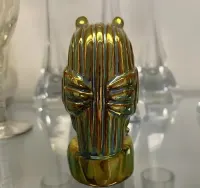 Figurka sowa Zsolnay Węgry, Art Deco — ujęcie 3