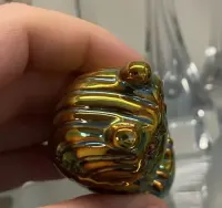 Figurka sowa Zsolnay Węgry, Art Deco — ujęcie 5