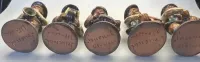 Figurki ceramiczne Wiejscy muzykanci 5 szt. Władysława Prucnal sygnowane — ujęcie 3