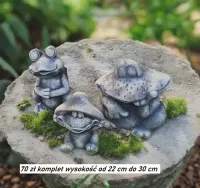 Figurki figurka dekoracja ogrodowa doniczki ogrodowe krasnal skrzat — ujęcie 3