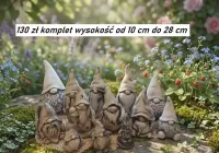 Figurki figurka dekoracja ogrodowa doniczki ogrodowe krasnal skrzat — ujęcie 4