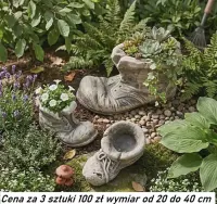 Figurki figurka dekoracja ogrodowa doniczki ogrodowe krasnal skrzat — ujęcie 5