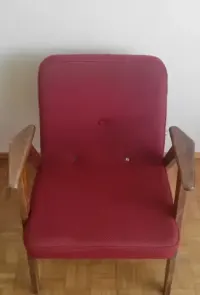 Fotel Chierowski Bunny Lisek 366 PRL — ujęcie 3