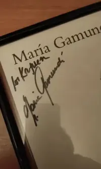 Grafika- rzeźby M.Gamundi z autografem — ujęcie 2