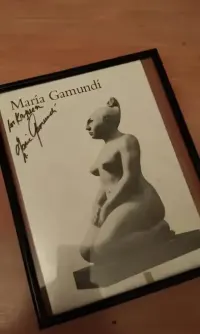 Grafika- rzeźby M.Gamundi z autografem — ujęcie 3
