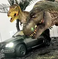 Jurassic Park TLW Prime 1 Studio T-rex Cliff Attack Deluxe Bonus — ujęcie 5