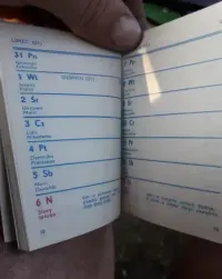 Kalendarz 1989r  format A7 — ujęcie 4