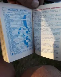 Kalendarz 1989r  format A7 — ujęcie 5