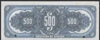 Kanada 500 dolarów 1923 - Jerzy V — ujęcie 2