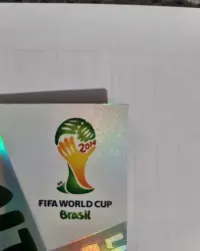 Karta limited edition XXL World Cup Brasil 2014 thiago silva — ujęcie 5