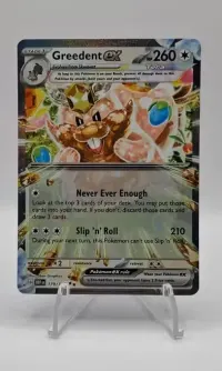 Karta pokemon Greedent EX 179/197 — ujęcie 3