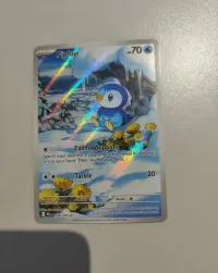 Karta pokemon piplup — ujęcie 3