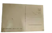 Kartka świąteczna PRL Wesołych Świąt dzwon gałązka kotki vintage — ujęcie 2