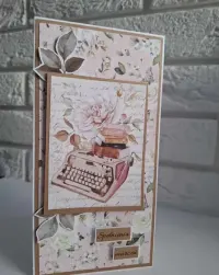 Kartka urodziny imieniny pamiątka ręcznie robiona — ujęcie 3