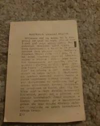 Kartka z kalendarza 27.01.1981 — ujęcie 2