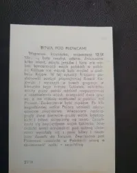 Kartka z kalendarza 27.09.1981 — ujęcie 2