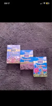 Kartka z kalendarza prezent rocznica urodziny lata 2019 - 2024 bez 21 — ujęcie 2