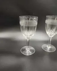 Kieliszki do wina - Art Deco - Design - vintage 2886 — ujęcie 2