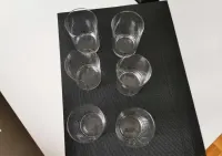 Kieliszki PRL szklanki „setki” — ujęcie 2