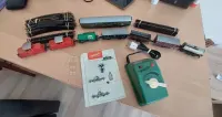 Kolejka elektryczna  Fleischmann HO 1306 + 1306 F z lat 60  70. T — ujęcie 2