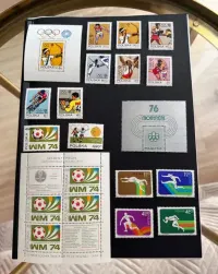 Kolekcja znaczków - Sport - 117 szt — ujęcie 5