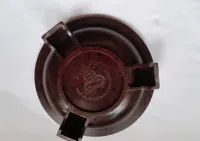 Kolekcjonerska popielniczka  BAKELITE-Erkner-Berlin-Oryginalny bakelit Art Deco — ujęcie 2