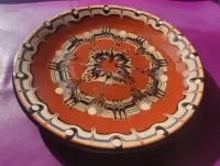 Kolekcjonerski ceramiczny talerz bułgarski z lat 90-tych / Vintage — ujęcie 4