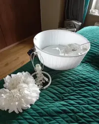 Komplet żyrandol i lampka chmurka IKEA  Vindkast — ujęcie 2