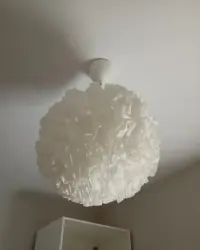 Komplet żyrandol i lampka chmurka IKEA  Vindkast — ujęcie 3