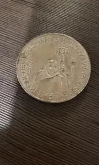 Kongres Eucharystyczny moneta 1987 — ujęcie 3