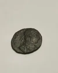 Konstancjusz II (AD 337-361) follis Securitas AE4 (1,10g/14mm) -Rzadka — ujęcie 3