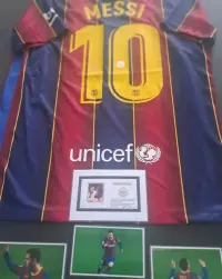 Koszulka z Autografem MESSI FC Barcelona 2020-21 — ujęcie 2
