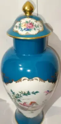 Królewska Amfora ROYAL LIMOGES – Kolekcja Duplessis | 40 cm Sygnowana — ujęcie 2