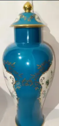 Królewska Amfora ROYAL LIMOGES – Kolekcja Duplessis | 40 cm Sygnowana — ujęcie 3