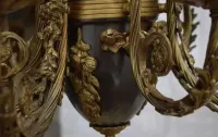 Królewski Gigant Paryski Żyrandol z Brązu + Lampa - BIAŁY KRUK 70cm — ujęcie 2