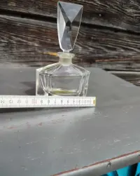 Kryształowa Butelka - Perfumerka - na perfumy - vintage - design K12 — ujęcie 4