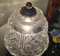 Kryształowa elegancka lampa  huta szkła Sudety" — ujęcie 3