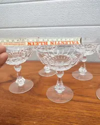 Kryształowe kieliszki do szampana - design - vintage - U — ujęcie 4