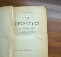 Książka Eryk Kastner "Emil i detektywi" Egzemplarz Recenzyjny 1933 — ujęcie 2