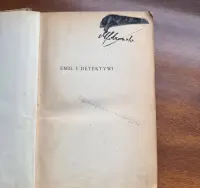 Książka Eryk Kastner "Emil i detektywi" Egzemplarz Recenzyjny 1933 — ujęcie 4