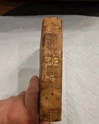 Książka 'Historia starożytna' Charles Rollin 1829 rok — ujęcie 3