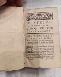 Książka 'Historia Wspaniałego Don Kichota z La Manchy' 1768 rok — ujęcie 4