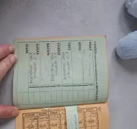 Ksiazka racji żywnościowych Ration Book 1953 kartki na żywność — ujęcie 5